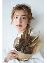 シェル 国分寺(shell)&nbsp;ヘアアレンジパーティー結婚式二次会編み込みポニーテール国分寺