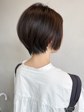 ラトリエコンタン(L´atelier Content) 【Lateliercontent asuka】絶壁解消丸みコンパクトショートボブ