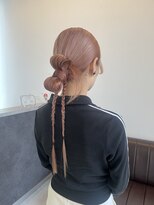 ルシエル(Luxiel)&nbsp;73. ヘアアレンジセット/大人上品アップヘア/グレージュ