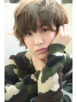 ビッケ(Vicke)&nbsp;【Vicke渋谷】マッシュ☆ベージュ☆女子力UPショートヘア