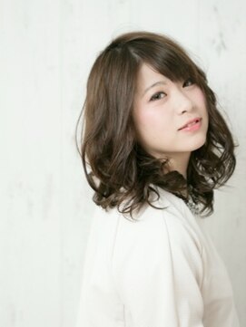 プシュケ(PSYCHE) ダークグレージュ大人ガーリースタイル×暗髪スタイル