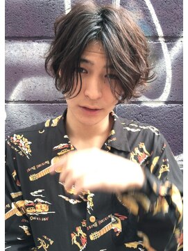 ラべリー 池袋(LOVELEY) 前下がりミディ　ヘアカラー　【池袋】