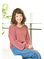 イメージア 町田店(IMAGE A) ☆ショートバング☆伸ばしかけミディ@30代40代50代60代