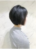 前下がりボブ×ワンカールパーマ【表参道 青山 原宿