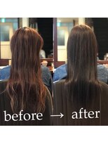 オハナ(ohana)&nbsp;【ohana 表参道】ケラチントリートメント×大人のベイクドカラー