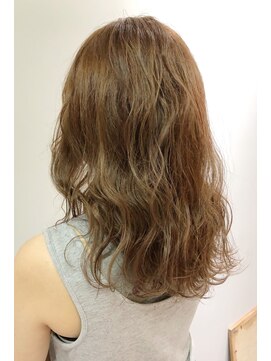 エラマ ヘアメゾン(elama hair maison) 【elama】ハイライト×ベージュ