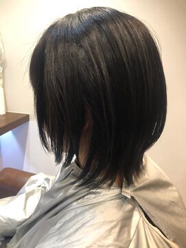 ヘアー サロン アットシュシュ(Hair Salon At'shushu) 縮毛矯正でナチュラルウルフスタイルに♪