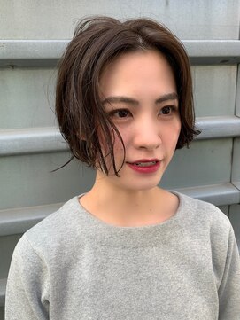 エム(EM) 【tomomi担当 お客様snap】ナチュラルボブ