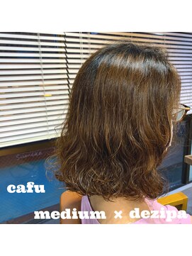 カフーヘアー 本店(Cafu hair) ゆるふわミデイアムスタイル☆