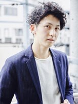 ノイ 経堂(noi)&nbsp;ワイルドビジネスランダムパーマ[メンズパーマ/経堂/経堂駅]