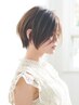 【ダメージ90%カット★最高のツヤ髪】オイルグロスカラー×カット　￥14740