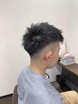 髪神 美容院フェードカット
