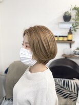 ロア ヘアーアンドビューティー(LOA hair&beauty) 明るめショート