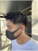 ニュアンスマッシュ/韓国マッシュ/サイドパート[表参道駅/原宿駅