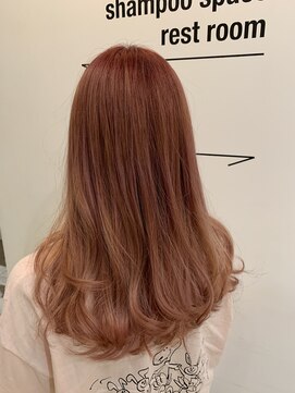 ヘアブランコブランコ 横浜(hair blanco_blanco) 20代シースルーハイライトラベンダーカラーナチュラルストレート