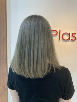 美容室 プラセル(Plaser) スブリーチONイルミナカラー
