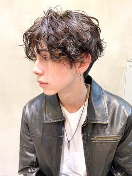 アルテ(ARTE) アップバング×ツイスパ×スパイラルパーマ×ツーブロック