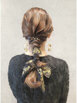 リップル(Ripple)&nbsp;【海浜幕張 Ripple】編み下ろし×オーガンジーリボン×金箔