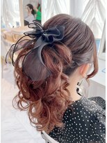 アマレット 東京駅八重洲店(amaretto)&nbsp;華やかふわふわポニー