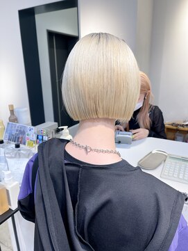 フィルムス 新宿(FILMS) ミニウルフレイヤーカット顔周り前髪韓国ショートボブ/新宿