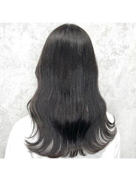 デミヘアー(Demi hair) 透け感グレージュカラー×ゆるふわウェーブ