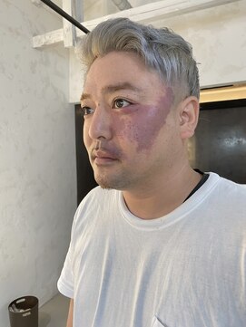 プルメリアドット(Plumeria.) White silver