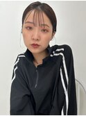 黒髪でも重く見えないアレンジ