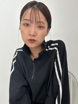 ヌークバイラヴェスト 四日市(neuk by lovest) 黒髪でも重く見えないアレンジ