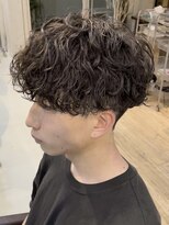 フィフス 栄(fifth)&nbsp;波巻きスパイラルパーマ波巻きパーマメンズマッシュツーブロック