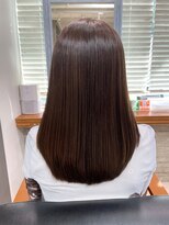 グリームバイフォルテ 藤枝(gream by FORTE) ワンカールで簡単スタイリングのナチュラルストレートスタイル