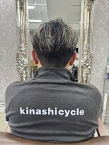 ハイバレーヘアーメゾン(HIGH VALLEY HAIRMAISON)&nbsp;おしゃれジャージホワイトハイライトメンズ岡山南中央町