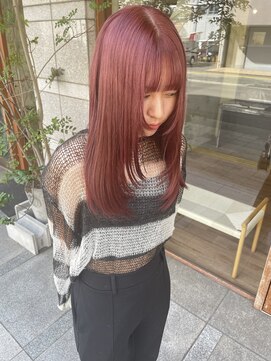 ニコアヘアデザイン(Nicoa hair design) ラベンダーピンク