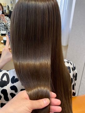 ラゴム 池袋(LAGOM) オリーブベージュと髪質改善でツヤ髪に[池袋/髪質改善]