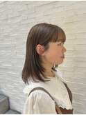 軽さがかわいいレイヤースタイル