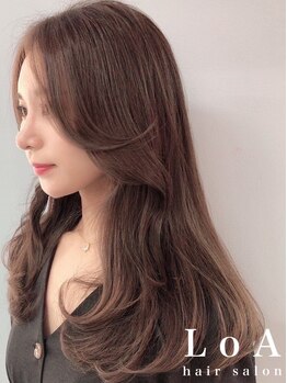 ロア(LoA)の写真/【うるま市】魅力引き出すカラーが得意◎まつ毛サロン併設で一日美容DAYにもオススメ♪