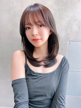 エイミー(Aimee) Aimee 町田　アッシュブラウン×レイヤーstyle