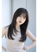 レイヤーカット/顔まわりレイヤー/顔まわりカット/前髪カット