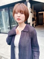 セイドット オモテサンドウ(Say. omotesando)&nbsp;say.黒髪ボブルフネビージュ小顔ワンレンミルクティーベージュ