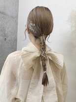 エフバイラブランシュ 大宮東口店(ef by La Blanche)&nbsp;箔付きタイトヘアアレンジ/大宮東口タイトヘアアレンジ