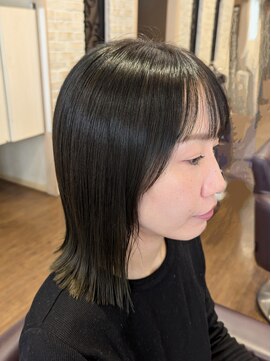 ヴィサージュジョイン(VISAGE join) 切りっぱなしロブ