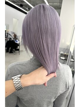 エゴル ナゴヤサカエ(ENGOL NAGOYA SAKAE) ラベンダーカラー/ラベンダーグレージュ/ハイトーンカラー