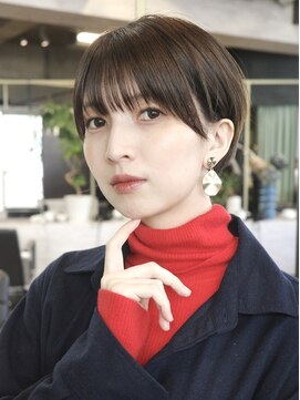 ロビー 表参道(ROBBY) 大人マッシュショート/丸みショート/表参道/30代40代50代