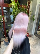 ヲタク(wotaku.)&nbsp;ホワイトピンクハイトーンダブルカラーケアブリーチルーツカラー