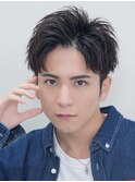 仙台スパイキーショートビジネスショート刈り上げフェード30代