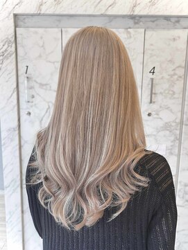 プログレス 長町南店(PROGRESS) ミルクティーベージュ/ダブルカラー/ブリーチ