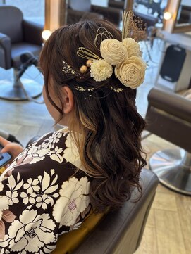 コワファースト 大分(COIFF1RST) 前撮りヘアセット