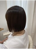 アゴ下2cm 切りっぱなしボブ