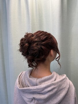 マーズ(Hair&Make Mars+) 高めのお団子