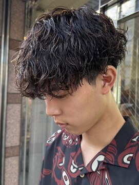 キングオブヘアバイノイズアンドフィフス 京都駅前店(KING of hair by NOISM&fifth) 京都メンズマッシュ波巻きパーマツイスパメンズパーマ刈り上げ