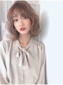 大人カーリーボブ